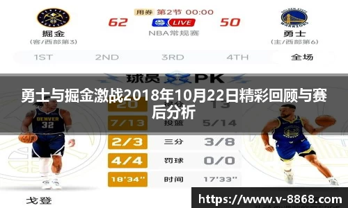 勇士与掘金激战2018年10月22日精彩回顾与赛后分析
